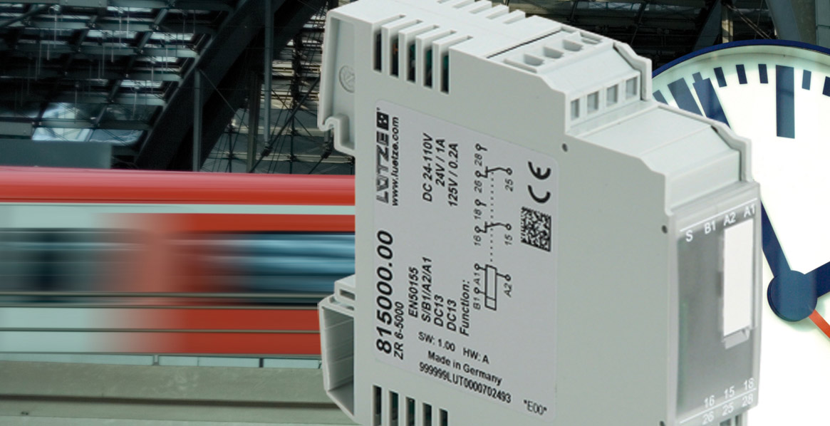 Time is money! Easy to configure multifunction timing relay. - Lütze Transportation GmbH