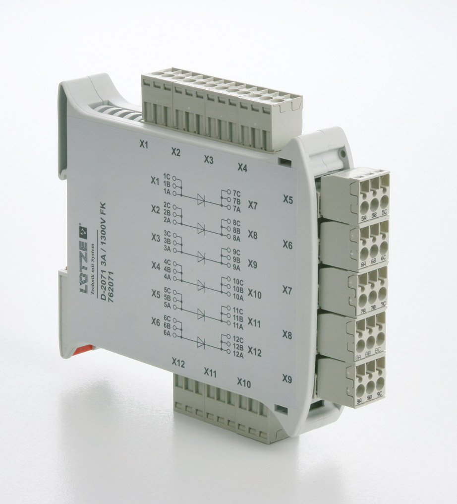 Sixfold diode modules - Lütze Transportation GmbH